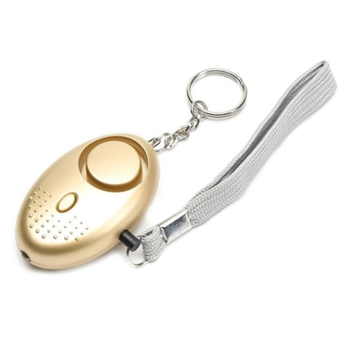 Self Defense 130dB Women Security Alarm Keychain