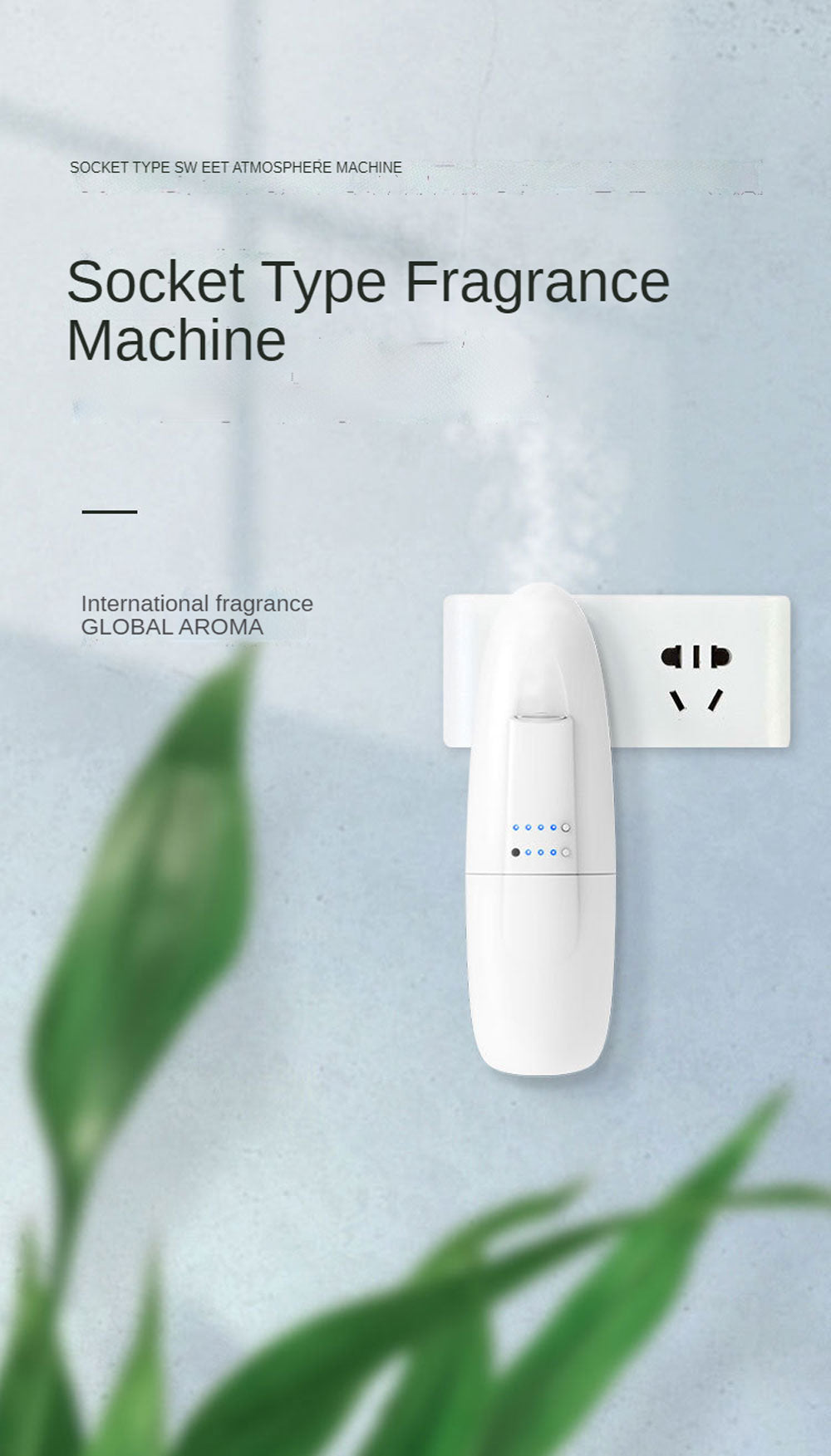 Smart Waterless Essential Oil Diffuser