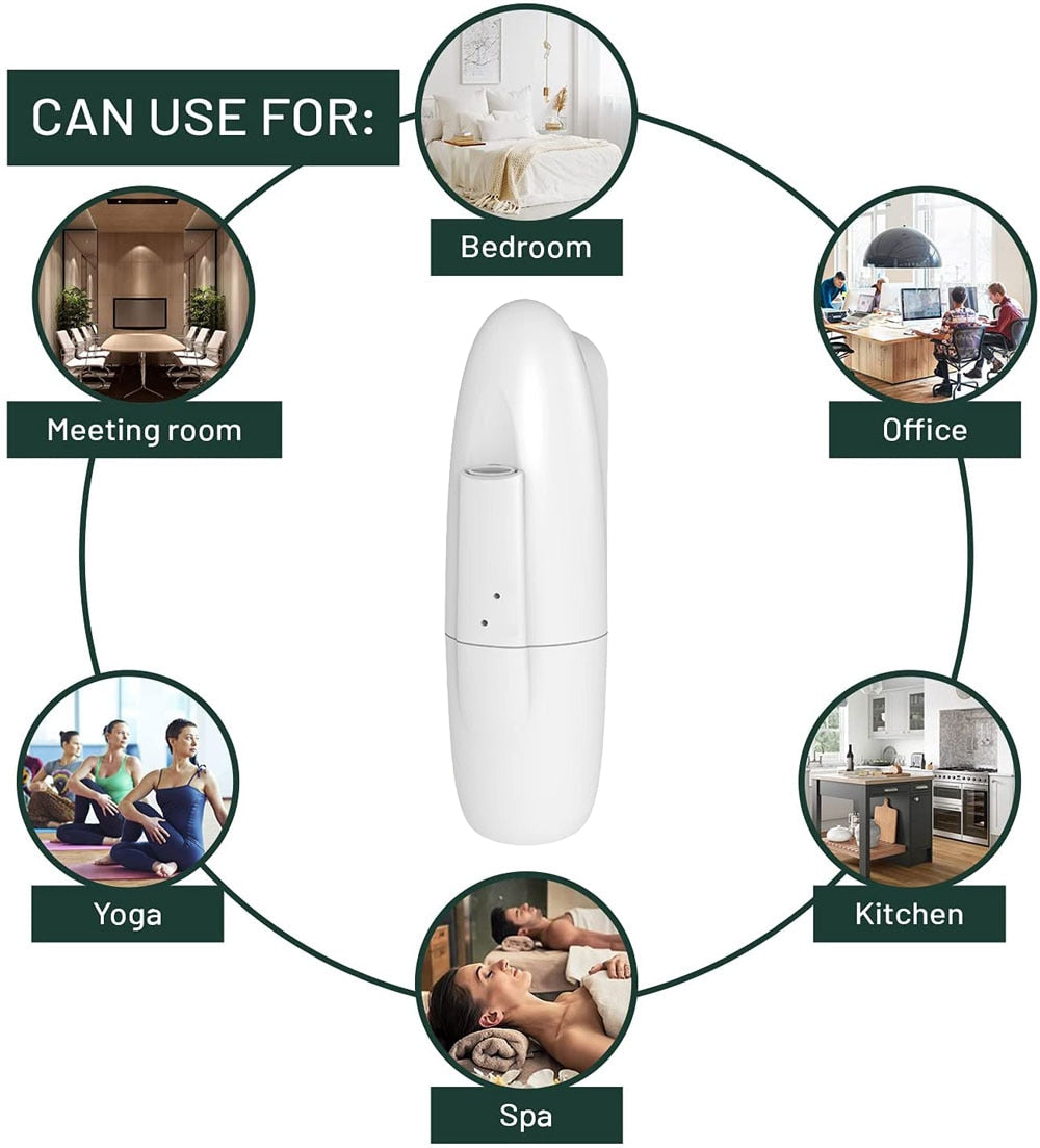 Smart Waterless Essential Oil Diffuser