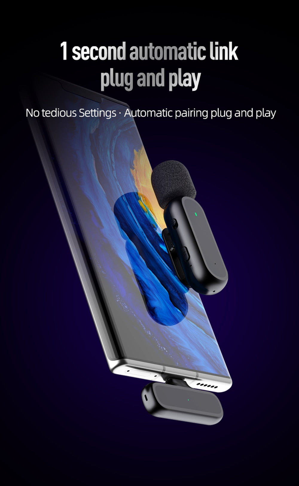 Wireless Lapel Microphone