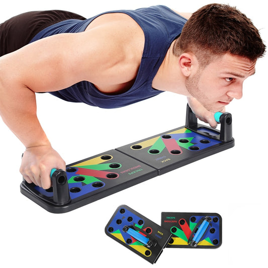 9 in1 Push Up Rack Board Home Gym Comprehensive Exercise