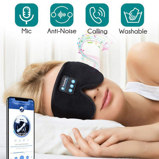 Sleeping Headphones and Eye Mask